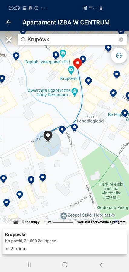 Apartament Izba W Centrum 자코파네 외부 사진